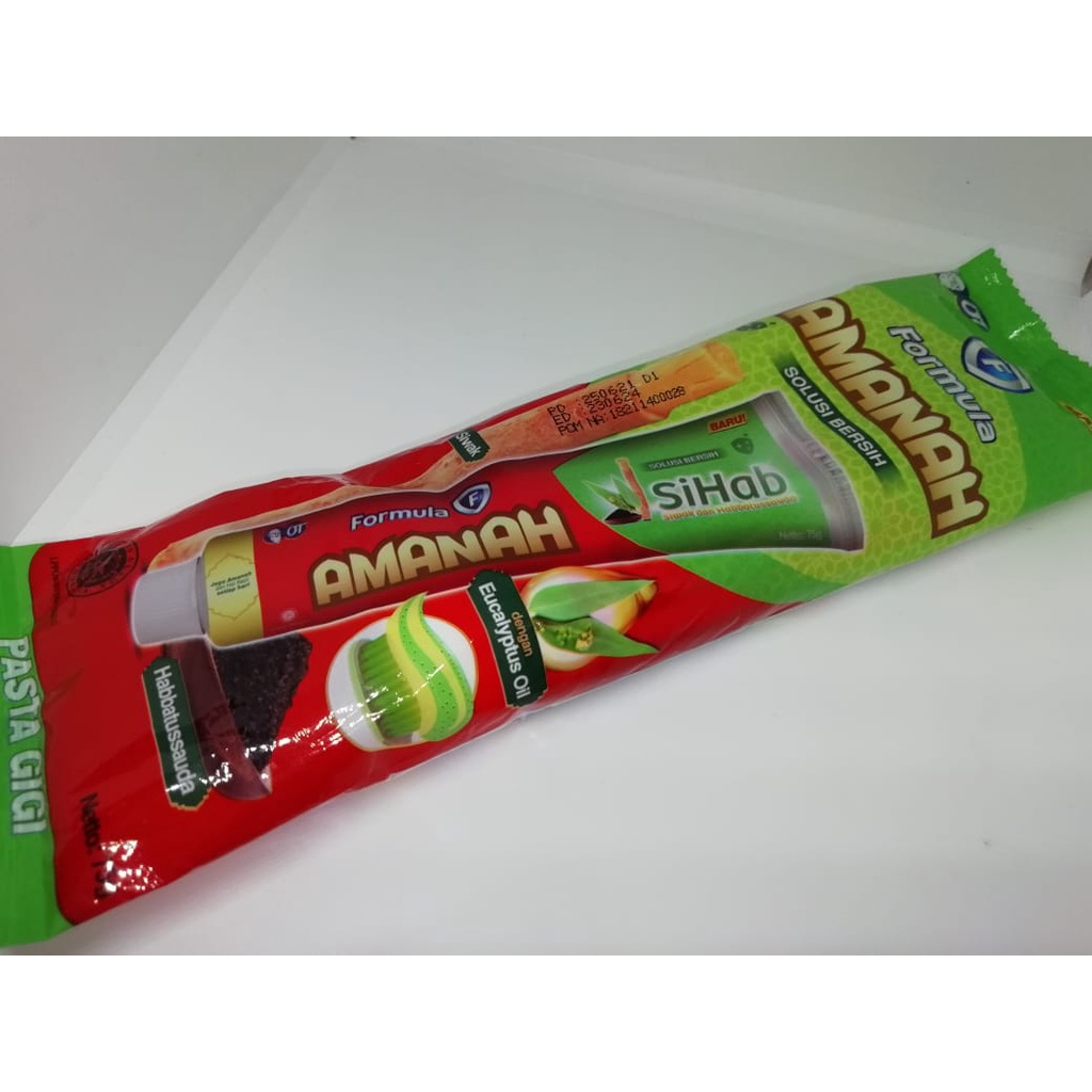 PASTA GIGI FORMULA AMANAH 75gram