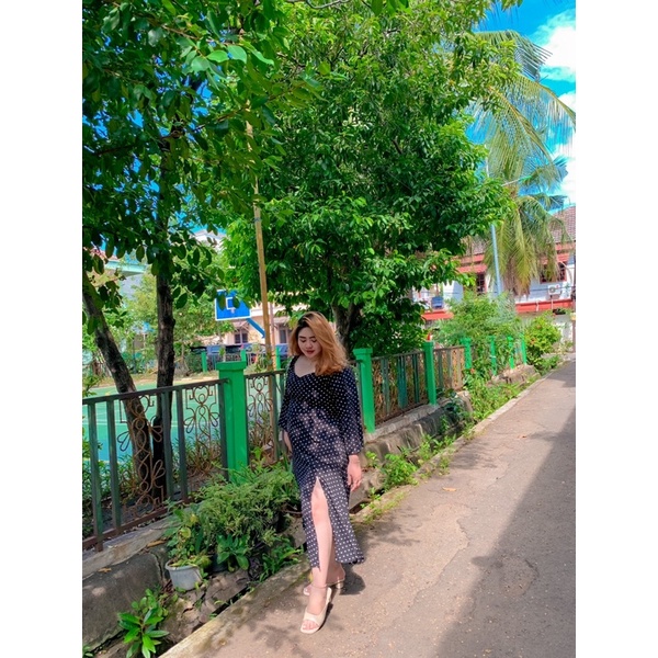 SKOUTWEAR | Lilyana Polka Skirt (Petite Size to Plus Size)