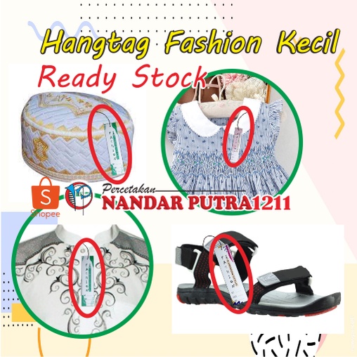 

(55pcs) Hangtag Price / Hangtag Size/ Hangtag Colour Kecil