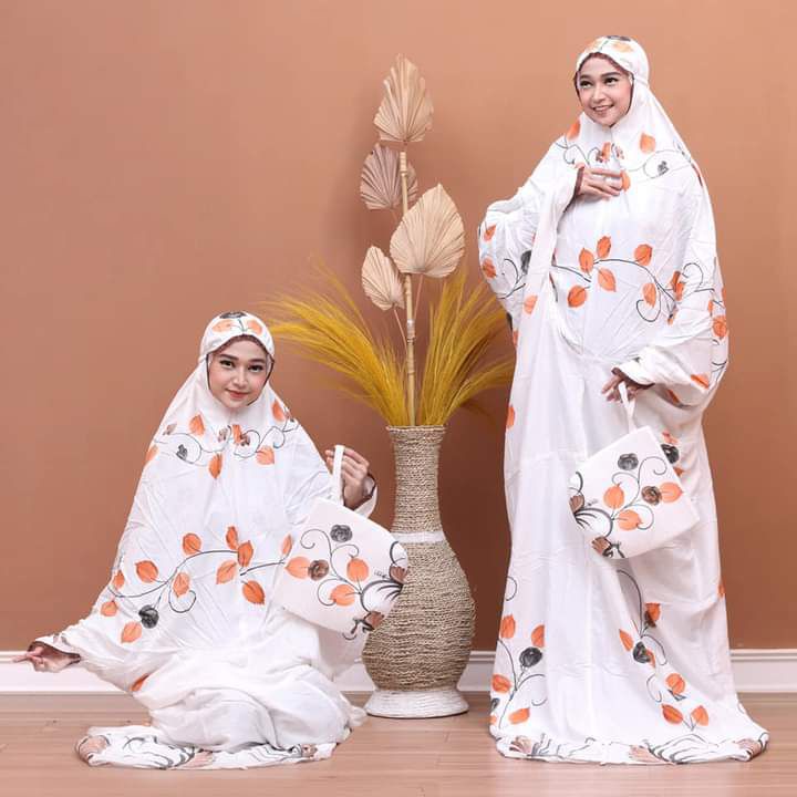 Mukena Lajuran Rayon Adem 23 / Coza Batik