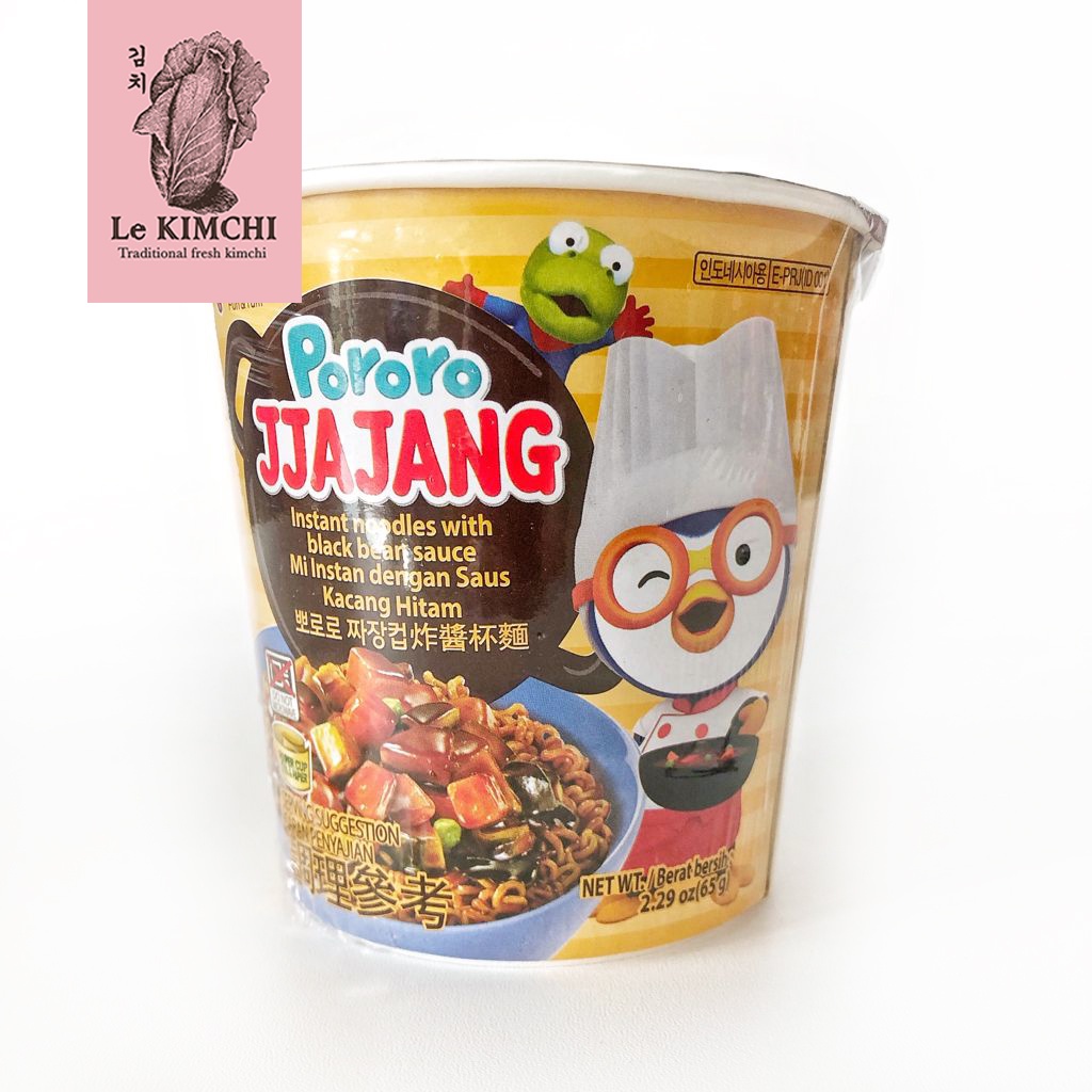

Paldo Pororo Jjajang Cup Noodle Jjajangmyeon Mie Korea Ramen