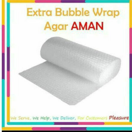 

Extra Bubble Wrap / Kardus Agar Packing Orderan Lebih Aman