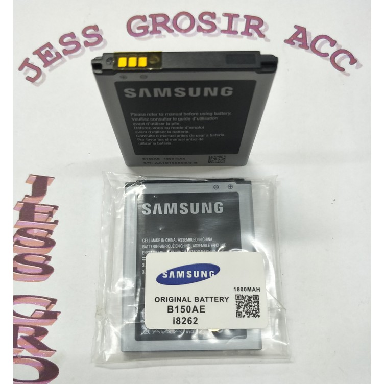 Baterai Battery Samsung GALAXY Core 1 i8262 i8260 G3508 ( B150AE ) - Hitam