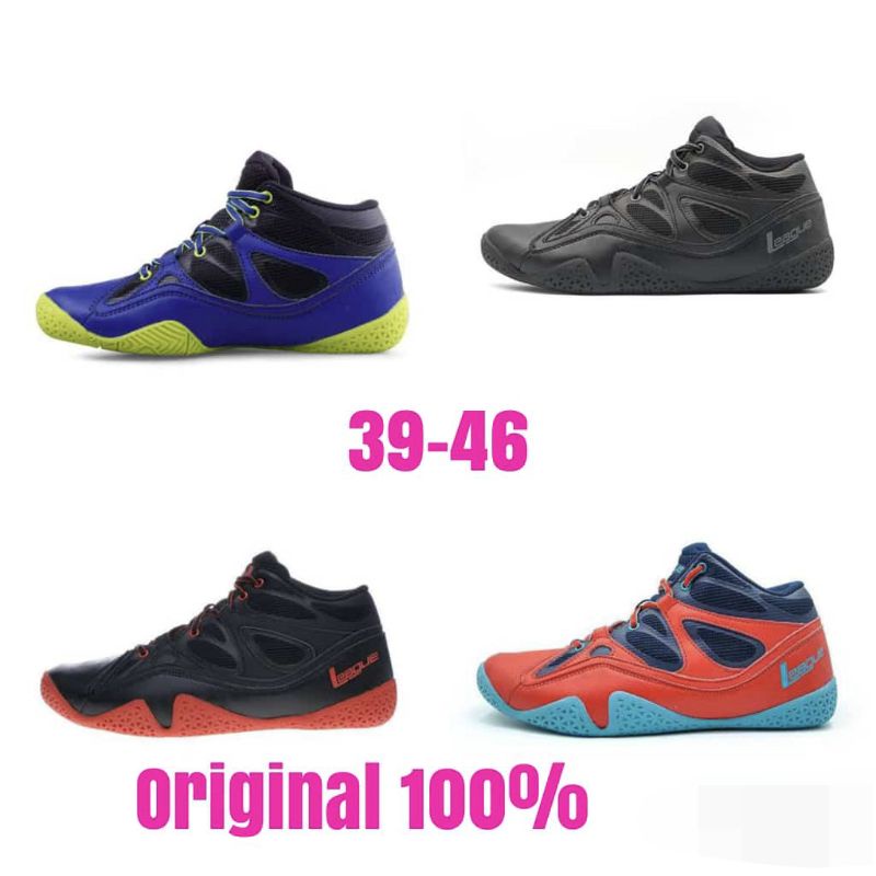 sepatu league basket ballistic original asli promo