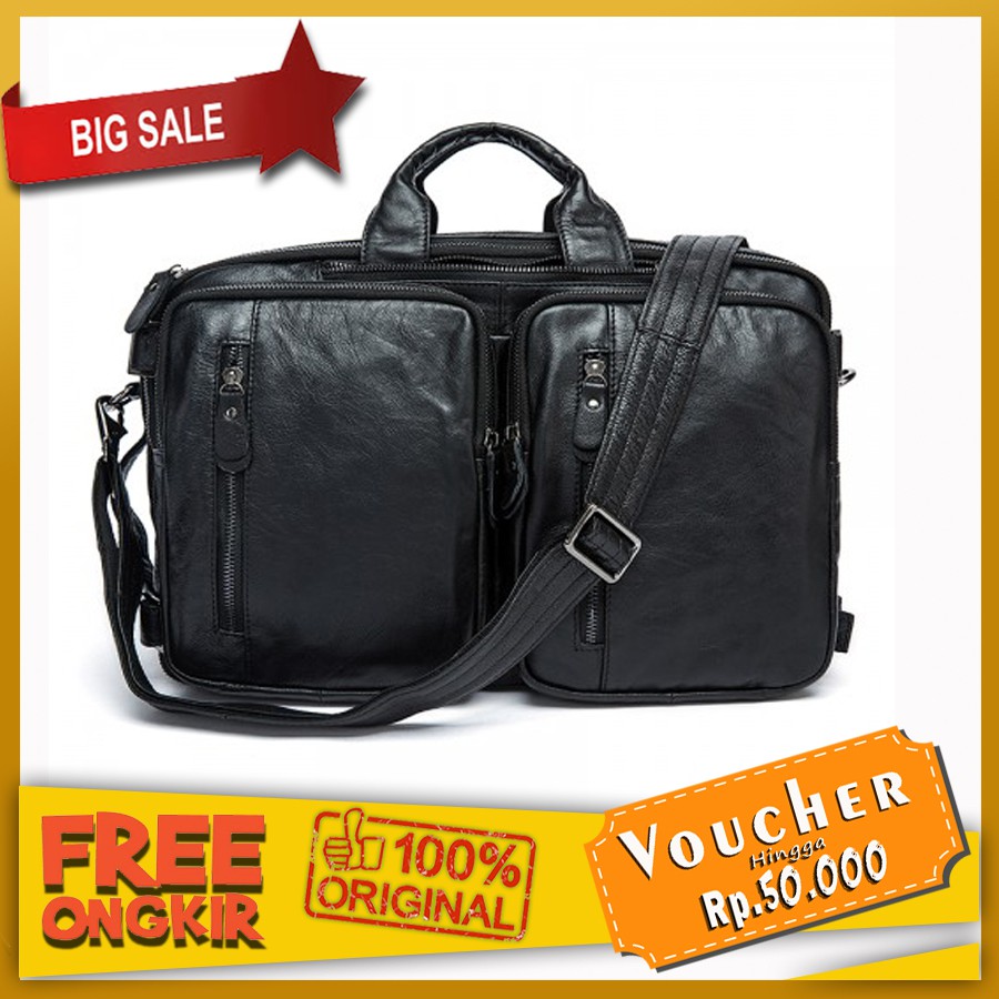 Tas Kulit Tas Ransel & Tas Selempang Kulit Sapi Asli - ULTIMA by Napoleon  High Quality