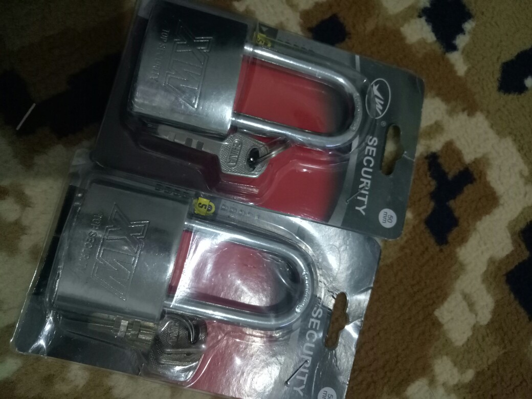 Gembok Nekel Steanlis 50 Mm 50mm Leher Panjang Kuat Murah