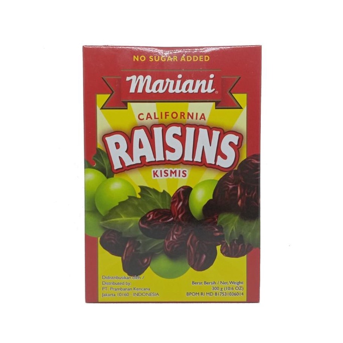 

Termantab] Mariani Raisin 300gr