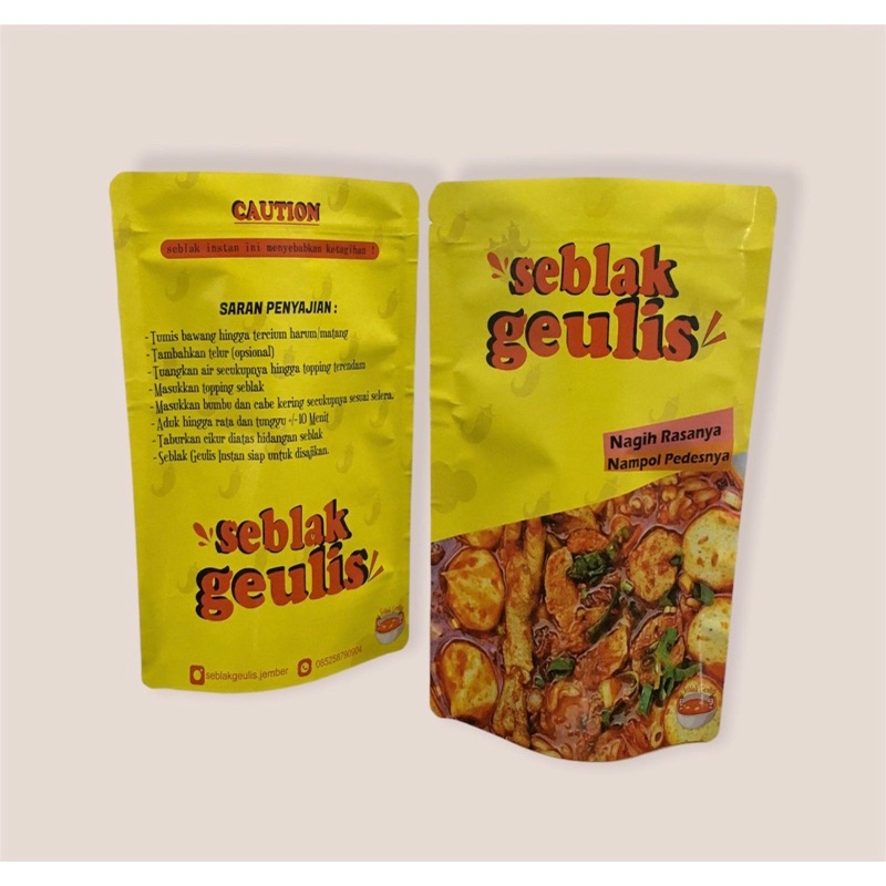 

Seblak Geulis Jember