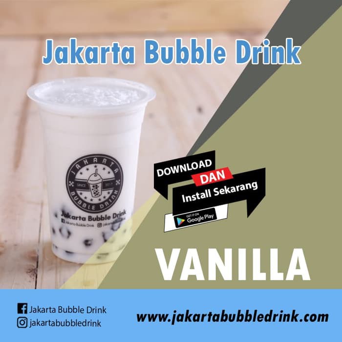 

Vanilla Powder - Bubuk Minuman Bubble Drink, Cappucino Cincau