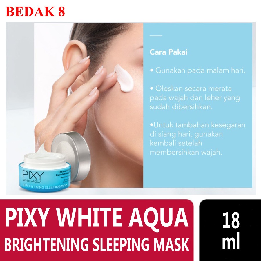 Pixy White Aqua Brightening Sleeping Mask 18gr - Night Cream