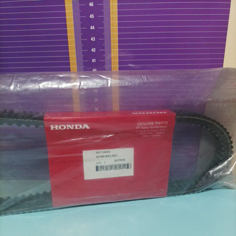 VANBELT V BELT HONDA KODE KOJ GENIO, BEAT FI LED, SCOOPY FI NEW 2020/2021