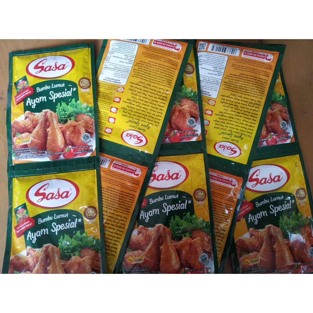 LARASA SASA BUMBU LUMUR AYAM SPESIAL PER RENCENG ISI 10 X 26 GRAM