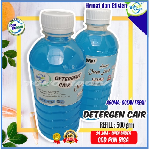 [COD] DETERJEN CAIR 500 GRM / SABUN CUCI PAKAIAN LAUNDRY CAIR OCEAN FRESH PREMIUM (REFILL)