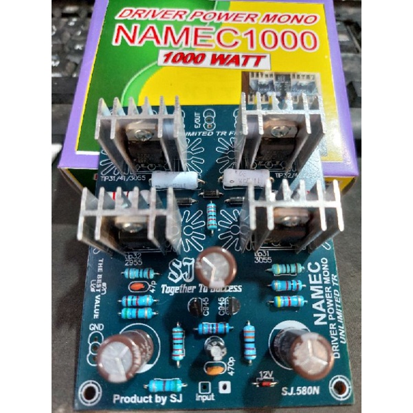 Kit Driver power Amplifier 1000 watt  NAMEC C1000