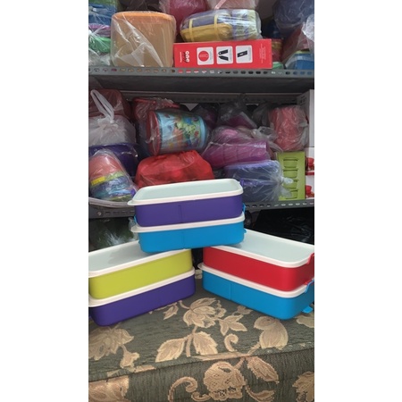 tempat makan tupperware || rantang tupperware || promo tupperware obral dapat 2