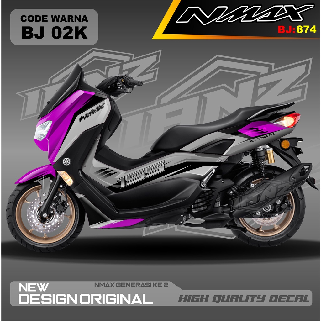 DECAL STICKER ALL NEW NMAX FULL BODY / DECAL FULL BODY NMAX / STIKER FULL BODY NMAX /  sticker nmax / decal nmax / stiker motor nmax / decal new nmax