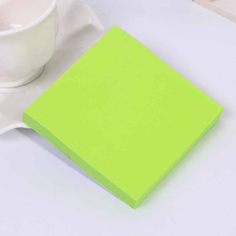 100 Lembar Sticky Note Warna Fluorescent Untuk Sekolah / Kantor