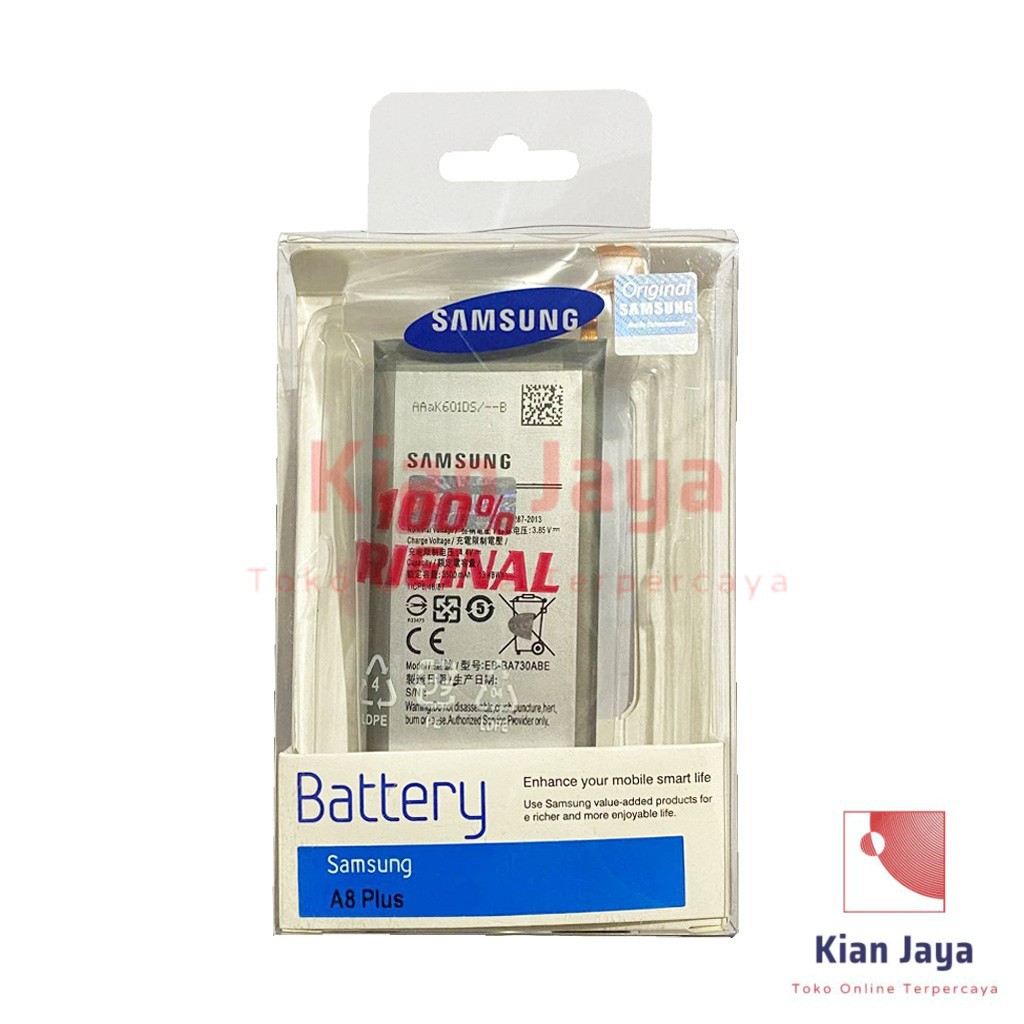 [Garansi 100% Ori] Baterai Samsung Galaxy A8 Plus 2018 / Batre Battery Hp A8+ EB-BA730ABE Original