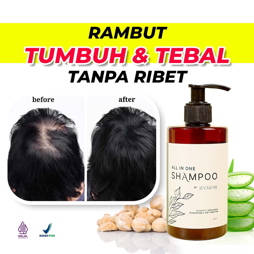 Shampo Jevarine All In One original