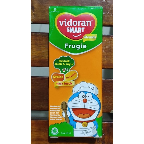 Vidoran Smart Frugie 100 ML / Ekstrak Buah &amp; Sayur / Rasa Jeruk