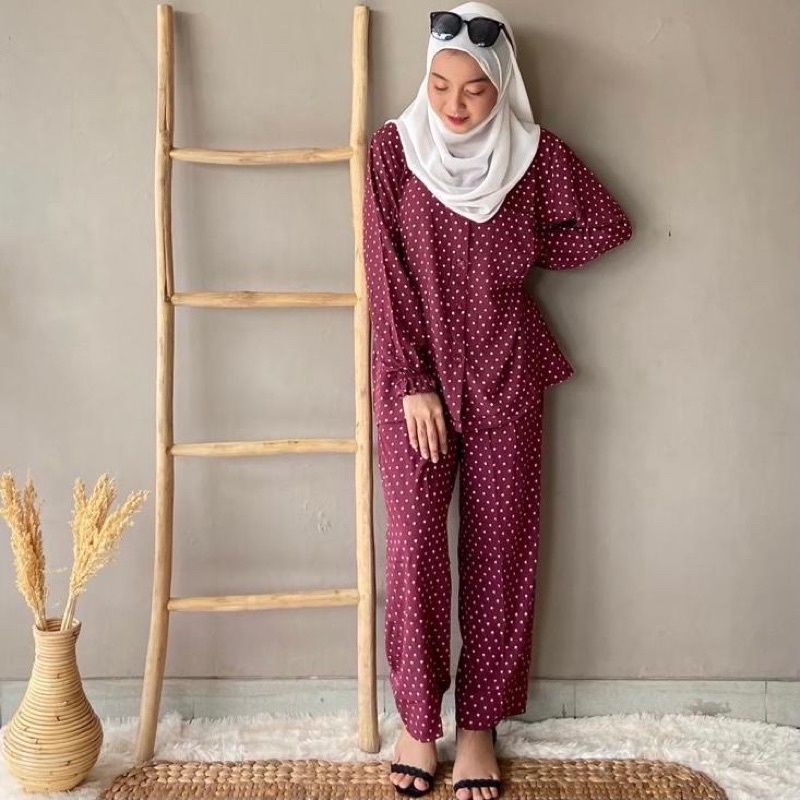 SETCEL SHEZA SETELAN ALL SIZE &amp; JUMBO UK. M L XL XXL LD 120/ Pajamas BIGSIZE/ Setelan Wanita jumbo Katun Rayon Viscose