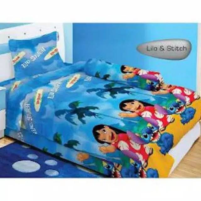 Sprei ladyrose stitch & lilo SINGLE
