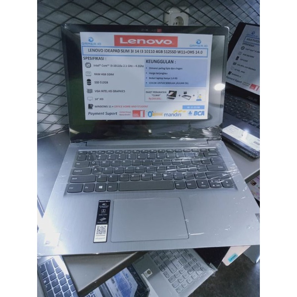 laptop lenovo ideapad slim 3i