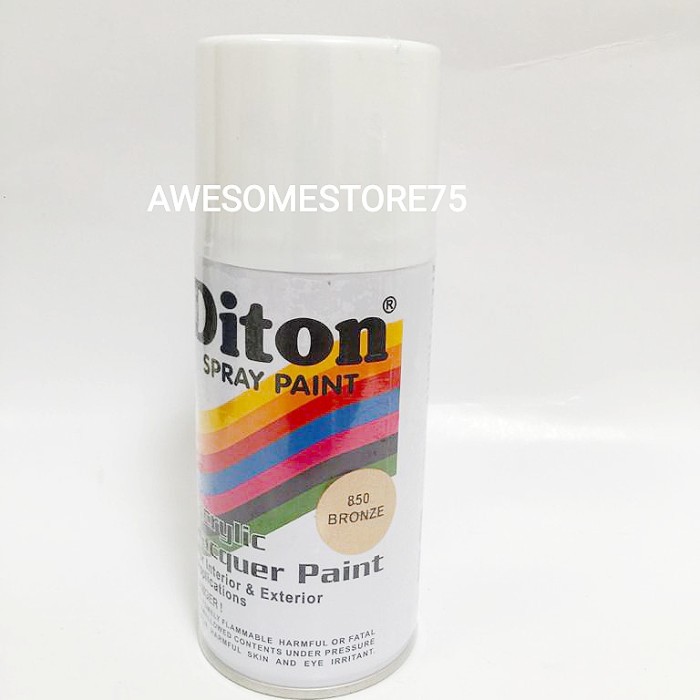 DITON 850 BRONZE Perunggu Metal Cat Semprot Pilox Pylox