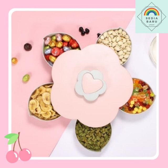 Toples bunga toples putar mekar
