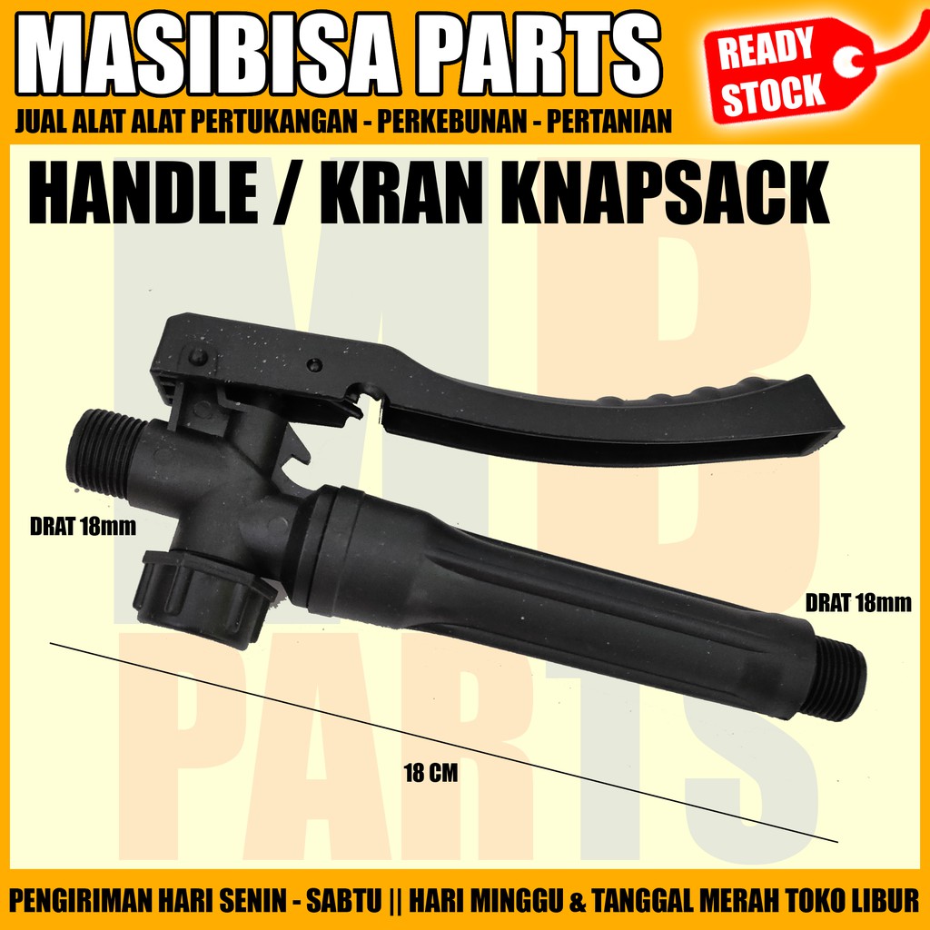 HANDLE HITAM / GAGANG / PENCETAN / KERAN SPRAYER ELEKTRIK / KNAPSAK