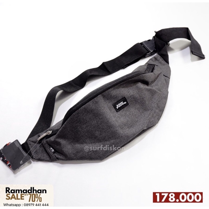 Tas Waistbag No Fear Knott BD 9615 GY Original Planet Surf