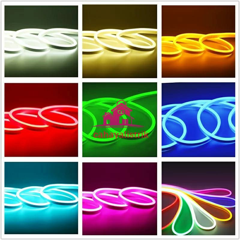 Lampu LED Neon DC 12V 5 Meter / Flex Selang Kualitas Super