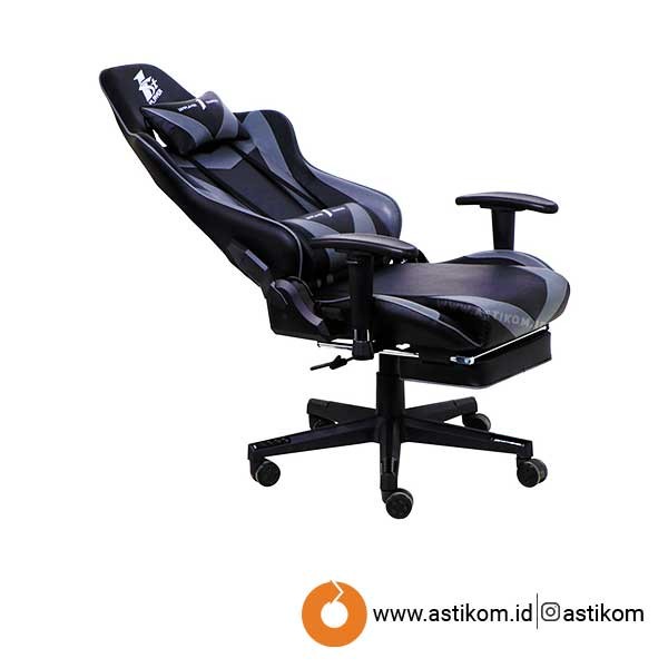 Kursi Gaming 1stPlayer FK3 Gaming Chair Black Grey