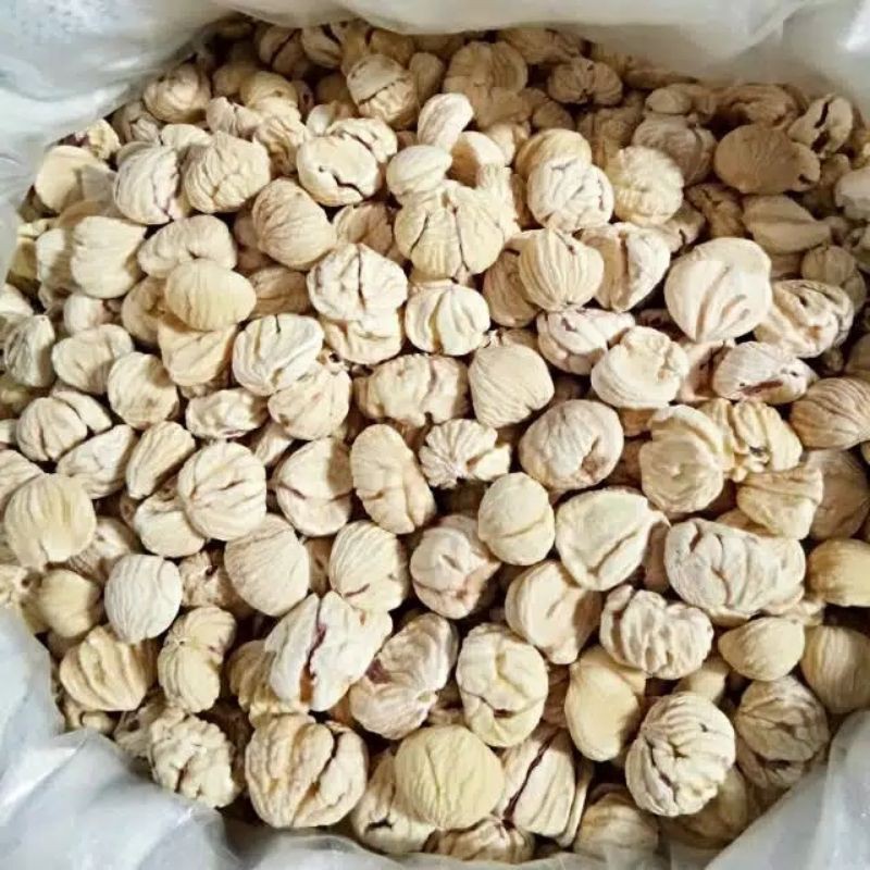 Chestnut kering 100 gr / lakci / kacang berangan