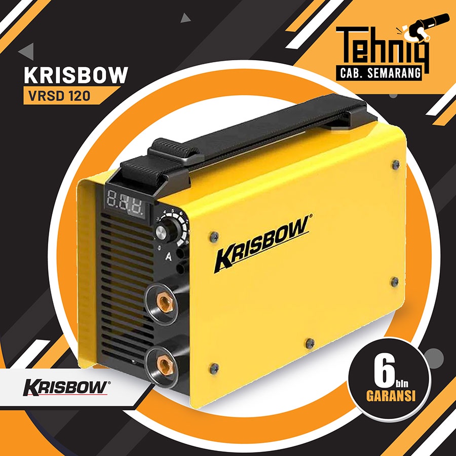 Mesin las Listrik / Trafo Las KRISBOW VRSD 120 Inverter Welding