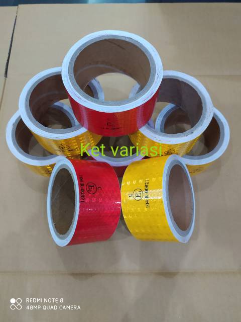 Stiker reflektor original 3m C E1 stiker ujikir mobil box