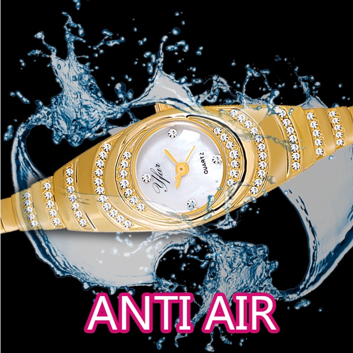 J99 - Jam Tangan Diamond Wanita - Bonus Gelang - Jam Wanita Impor Jam Anti Air Jam Berlian Jam Anti Karat Jam Stainless Steel - COD - Bayar di Tempat - Free Gelang-8