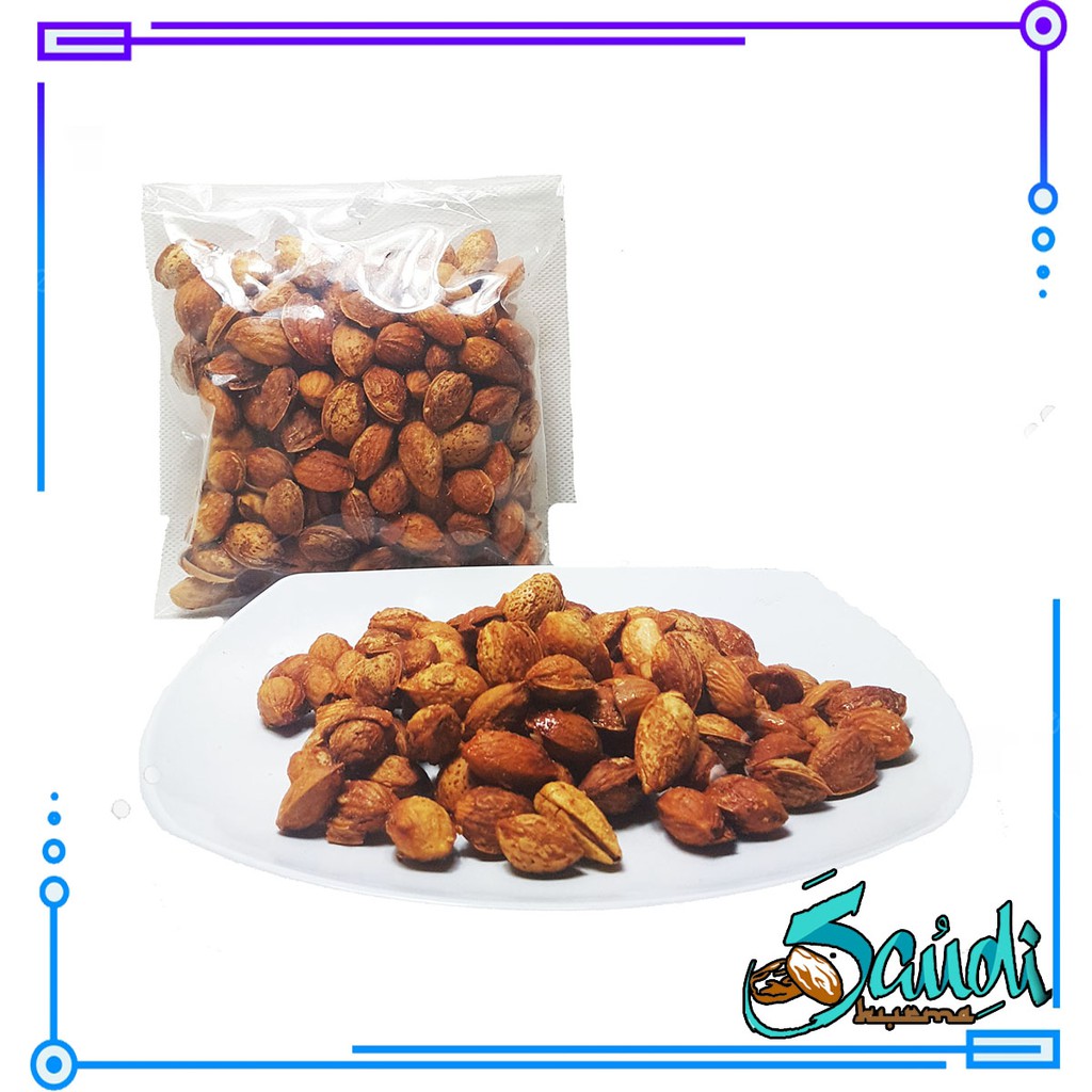 

Kacang Almond Panggang Susu 500gr Roasted Milk