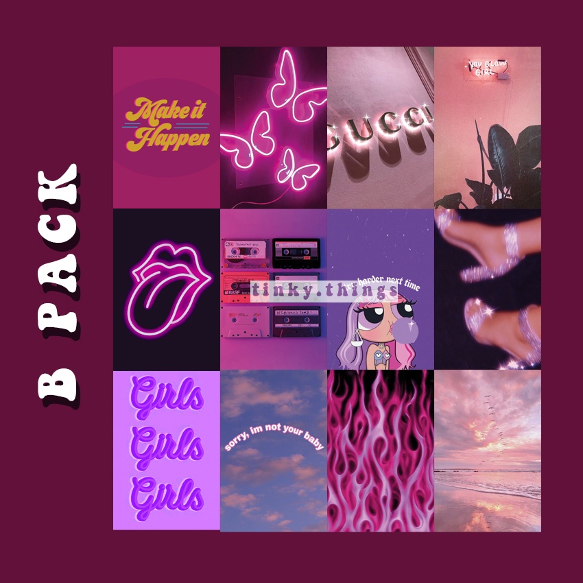 

[B PACK] POSTER/WALL DECOR AESTHETIC