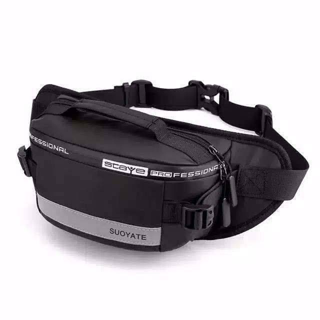 Tas Pinggang Waistbag Waterproff Pria Shockwae Honsui Tapax