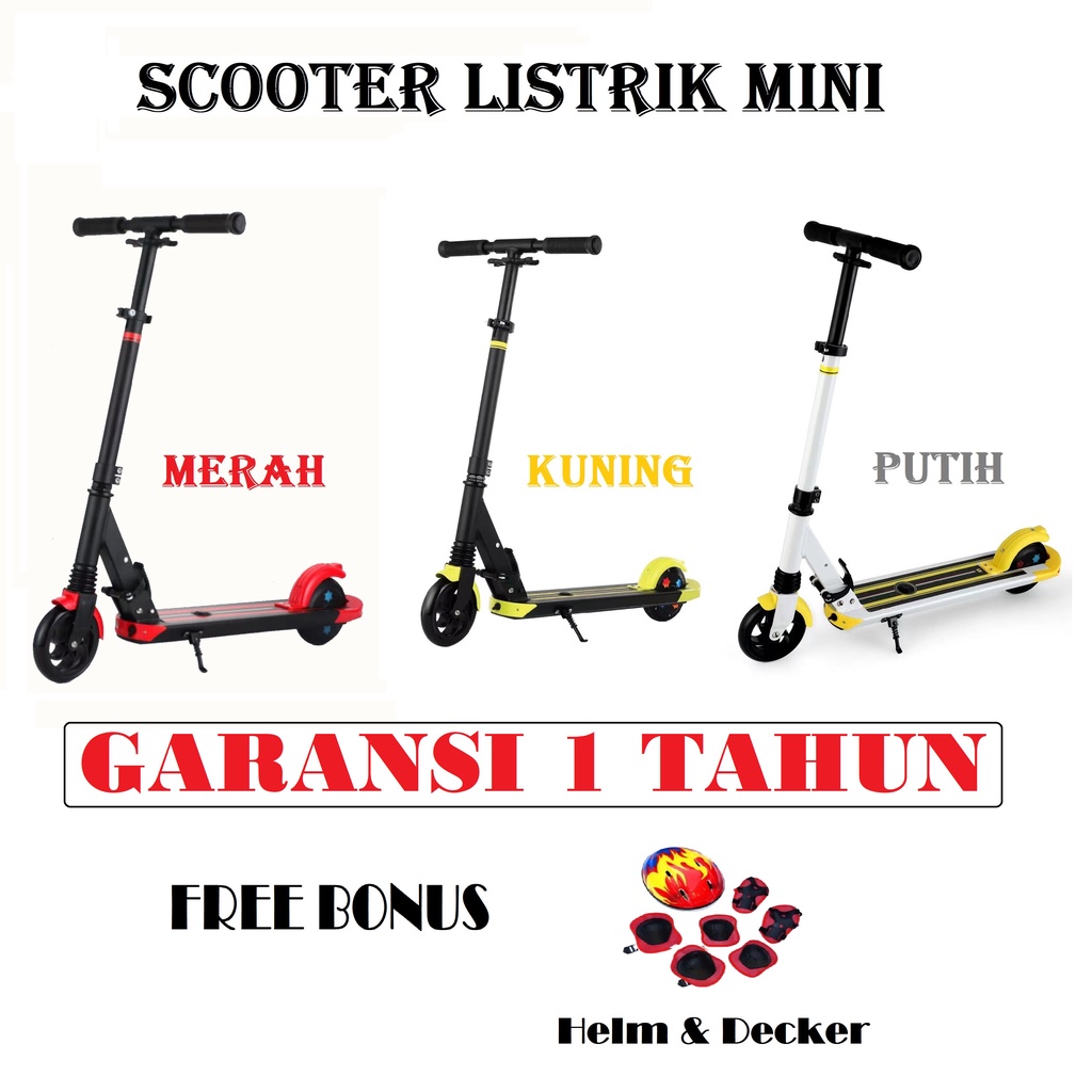 Urban Scooter Anak Anak Manual dan Listrik Skuter Lipat Manual Otoped