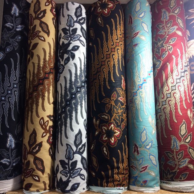 Bahan batik meteran katun