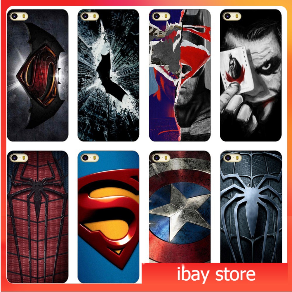 Custom Soft Case Super Hero Asus Huawei iPhone Lenovo Oppo Realme Samsung Vivo Xiaomi