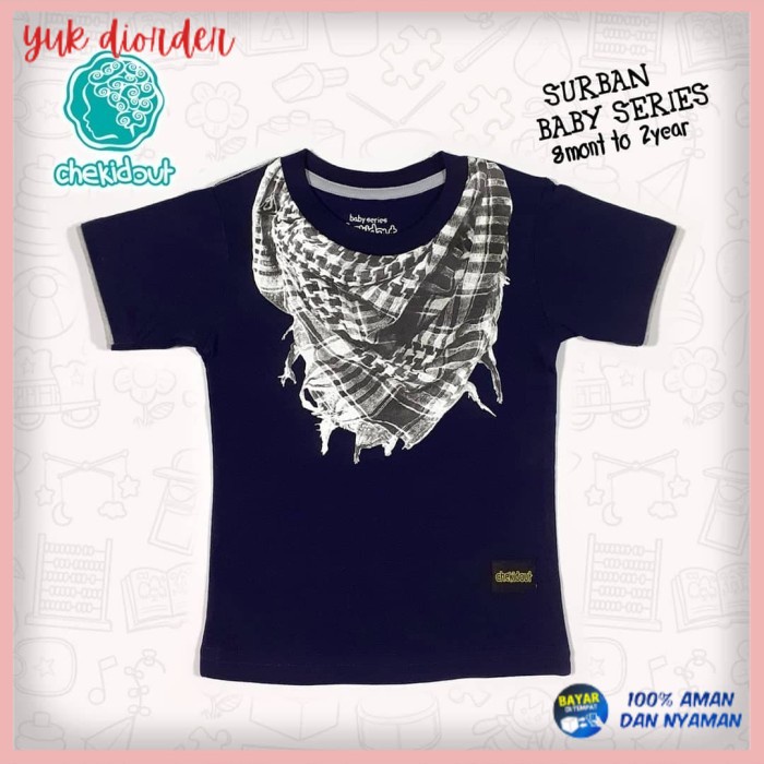 ✨ BISA COD ✨ KAOS SURBAN BABY SERIES