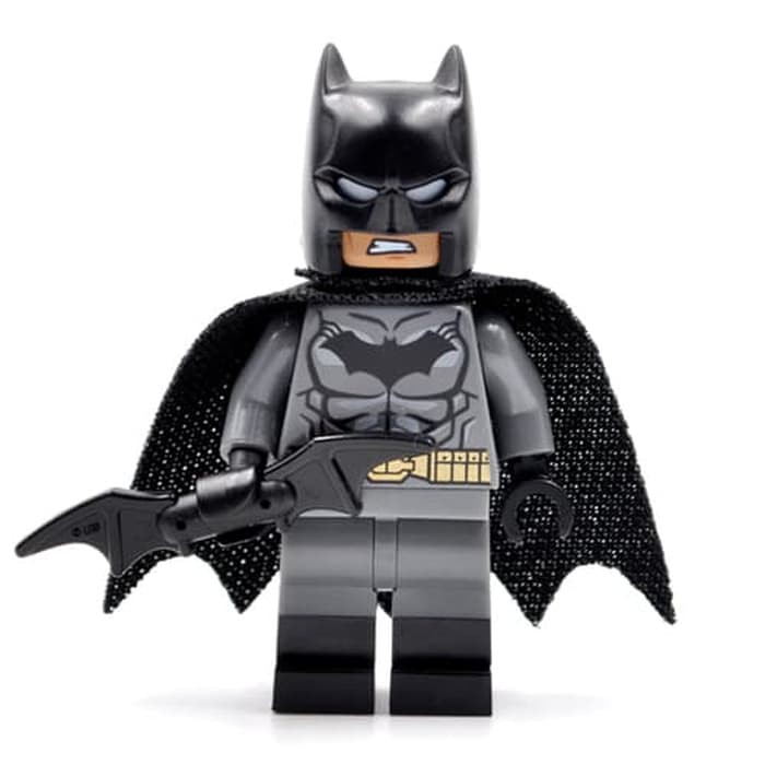 Lego Batman - Dark Bluish Gray Suit,  Black Hands, Black Boots (76035)