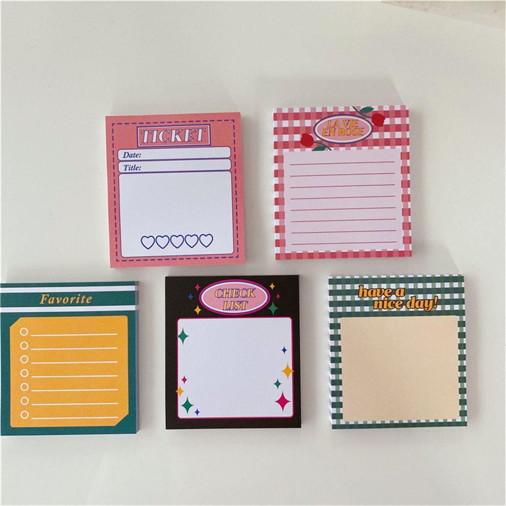 Memo Pad Agustina Khusus Ins Style Office School Planner To Do List Jadwal Harian