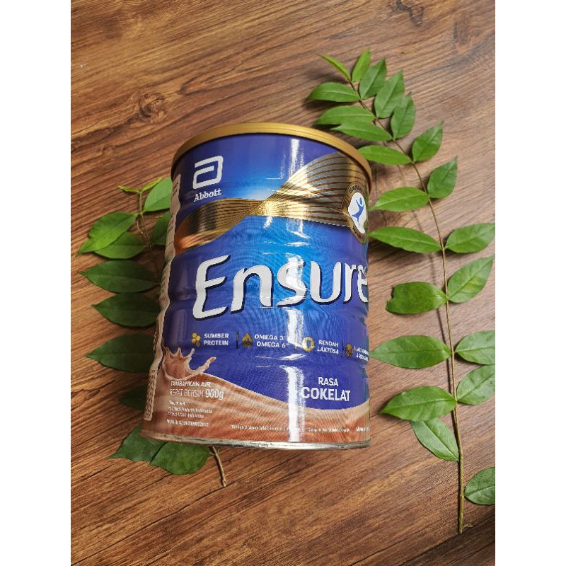 

Ensure coklat 900gr kemasan baru 850gr