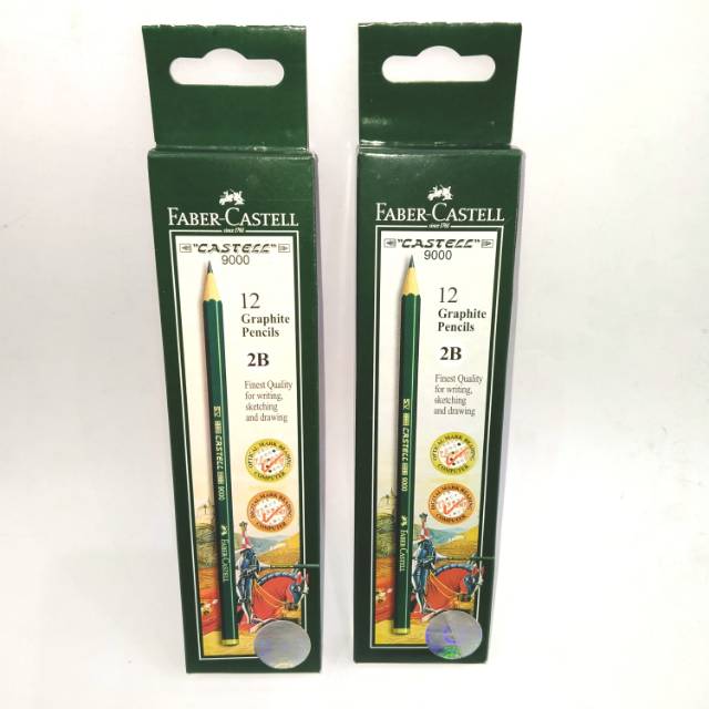 

[ECER] Pensil Faber Castell 2B / Castell 9000