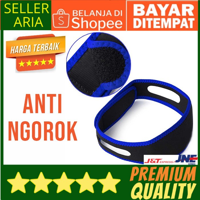 ALAT ANTI NGOROK SABUK TIDUR  SNORING ANTI MENDENGKUR MENGOROK DENGKUR SAAT NYAMAN DIPAKAI