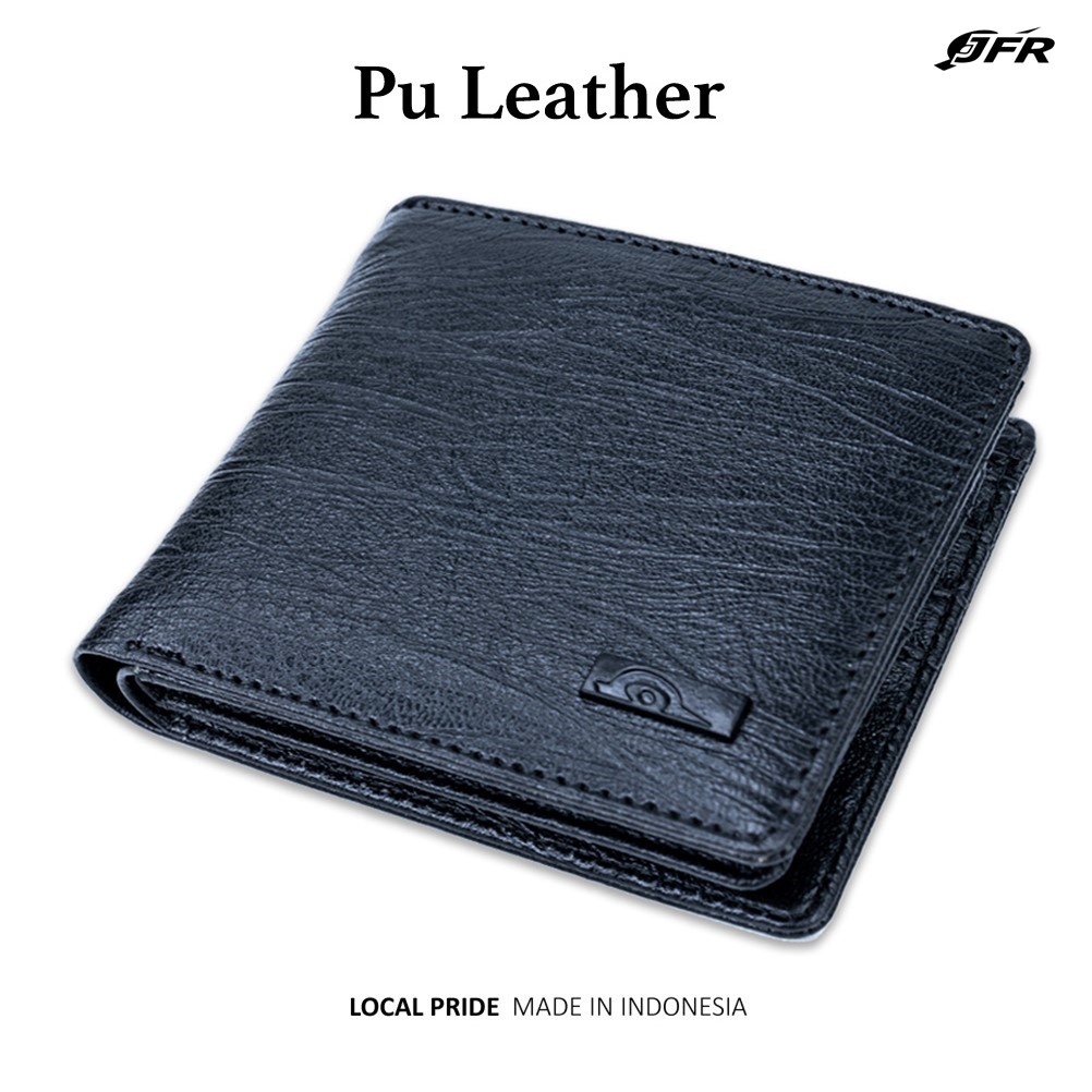 Dompet Pria Kulit Asli Original PU JFR JP45 Hitam Weston Series